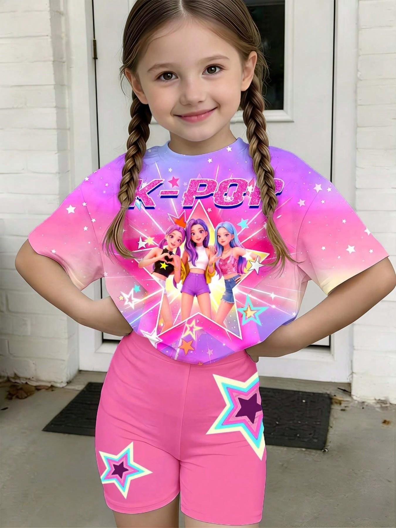 Tie Dye Two Piece - Conjunto de duas peças estilo streetwear