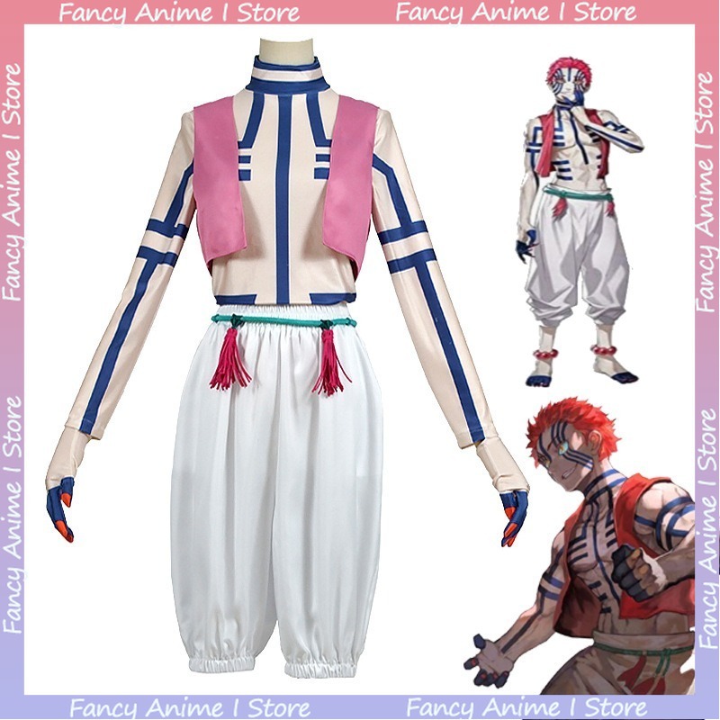 Women'S Fashion Vest Tops - Fantasia de Cosplay Akaza de Anime,