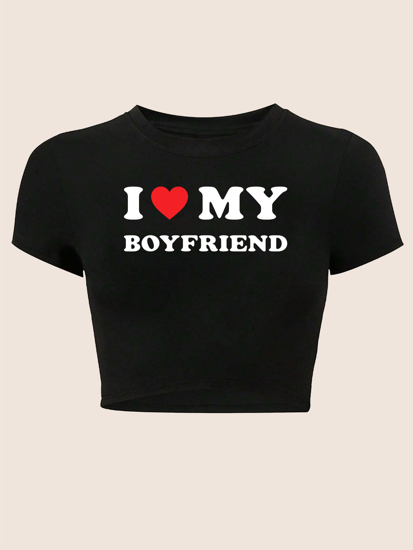 Women'S Fashion From The 90S - Camiseta Cropped Feminina com Estampa de