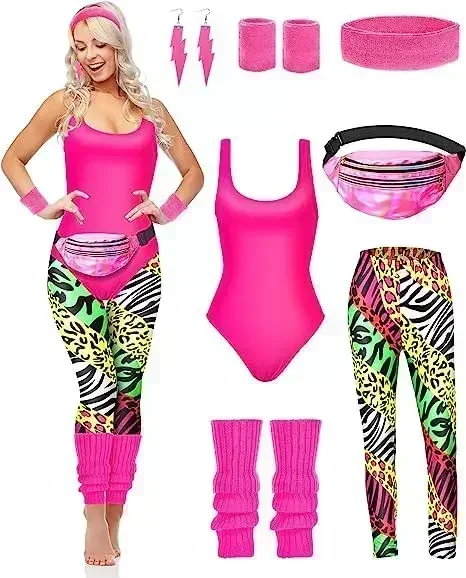 Women'S Fashion From The 90S - Conjunto de Acessórios de Fantasia para