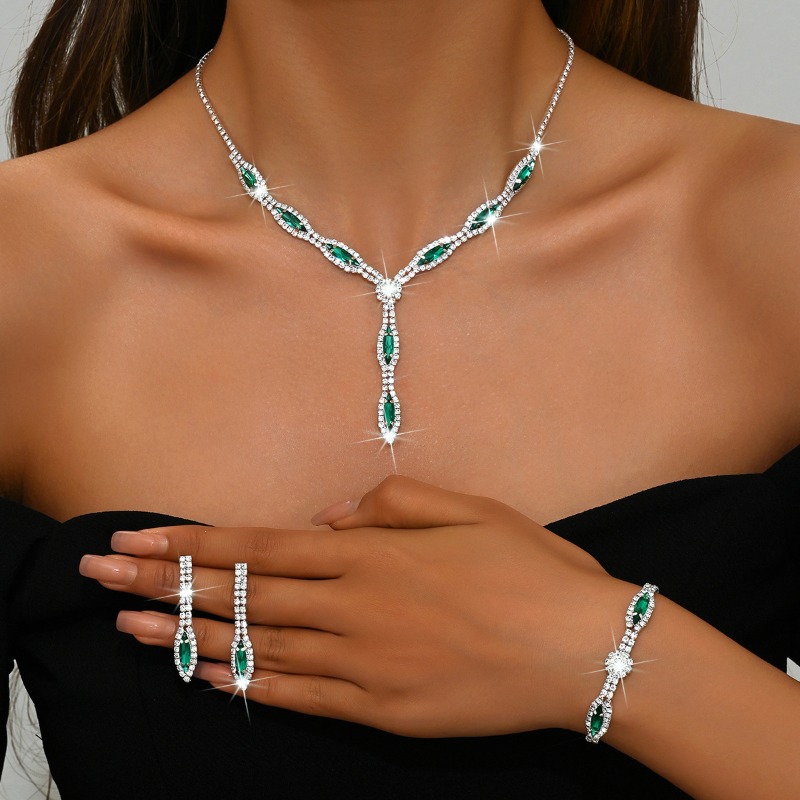 Women'S Day Fashion Show - Brincos colar pulseiras feminino elegante bonito