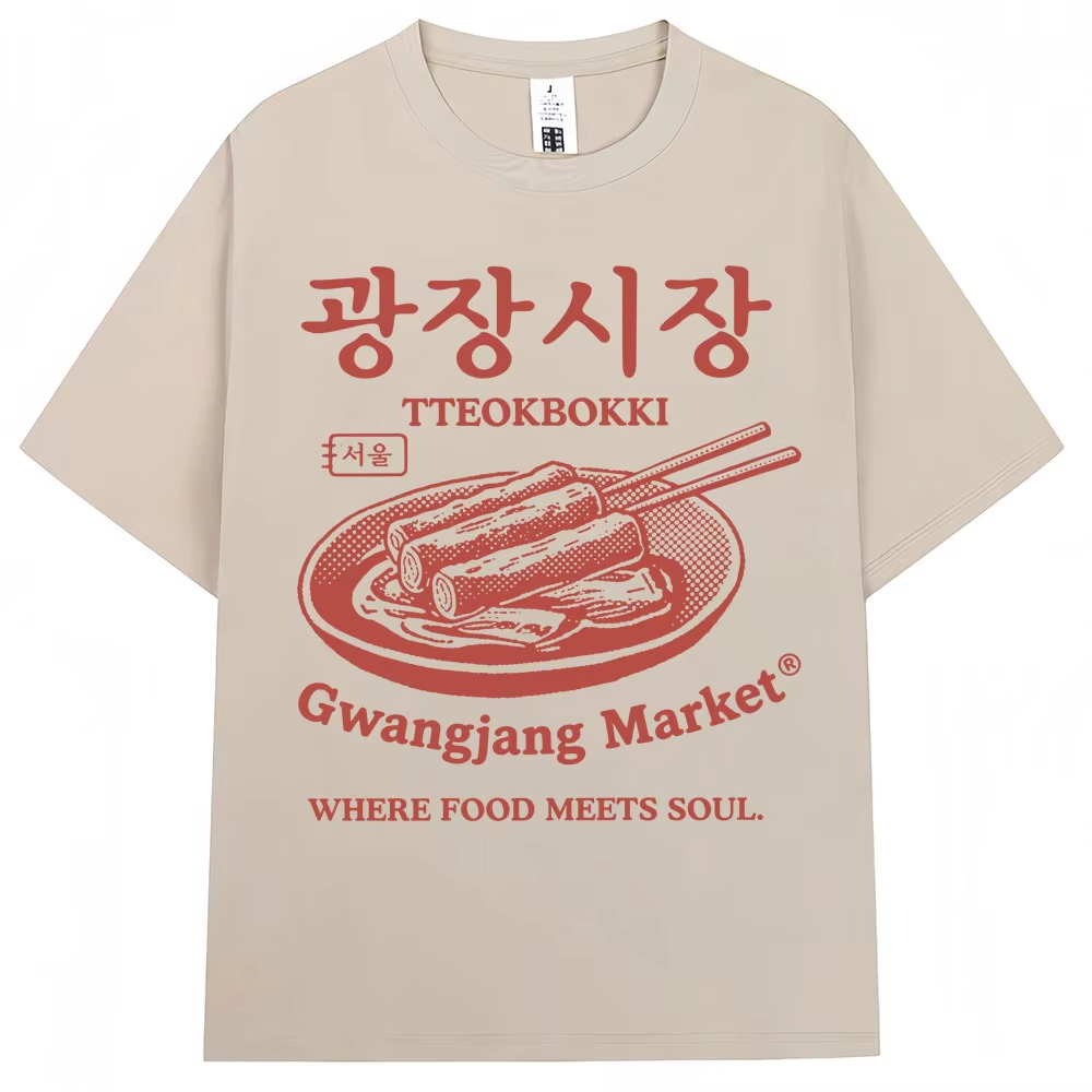 Women'S Fashion Market Size - Camiseta Feminina Estilo Coreano com Estampa