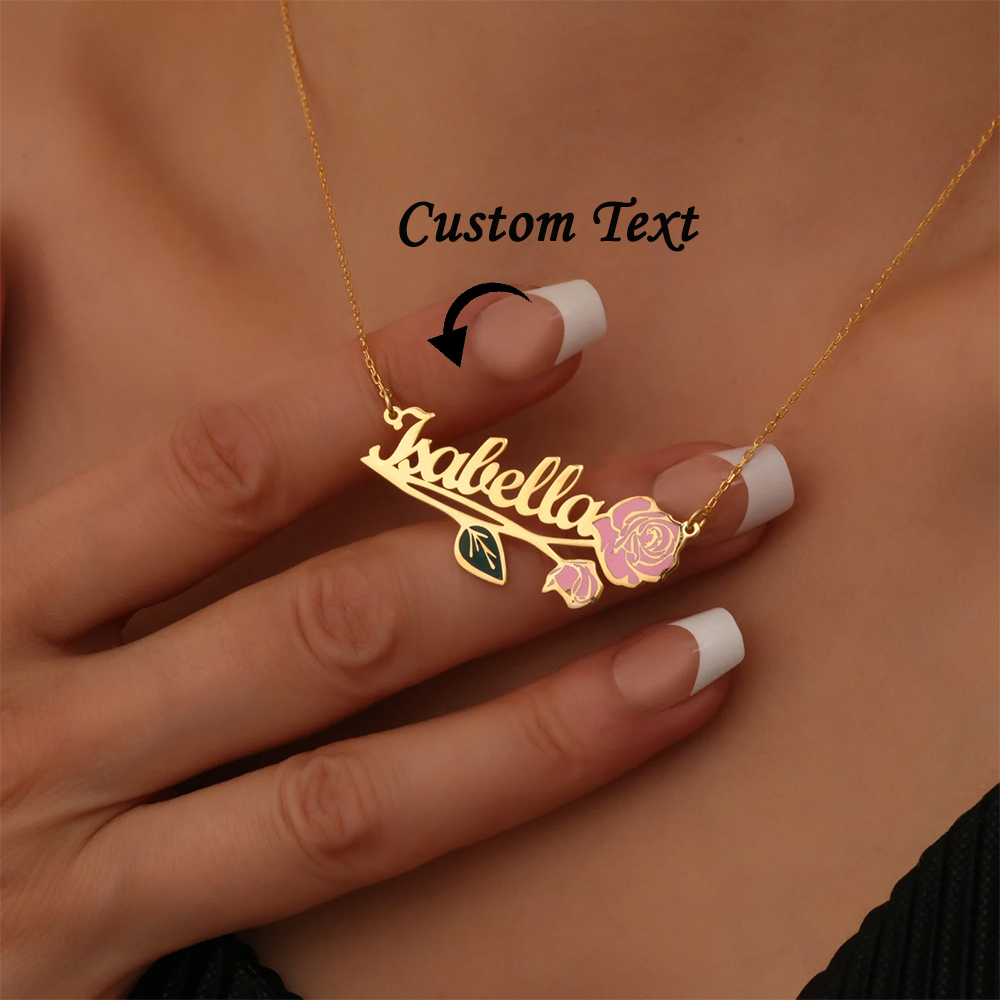 Colar personalizado com nome e - Women Fashion Names avaliação e preço