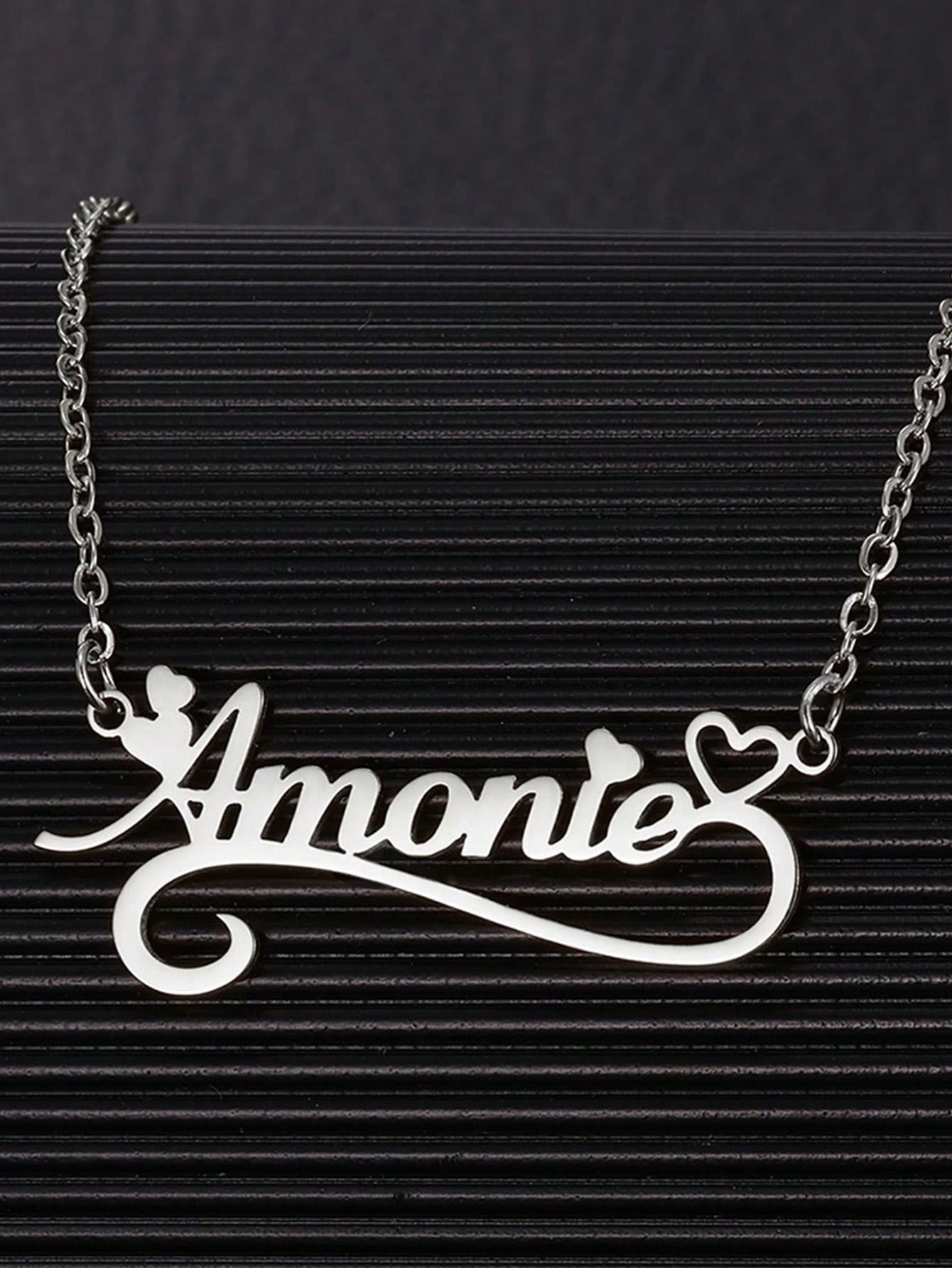 Nome personalizado Colares Cor - Women Fashion Names avaliação e preço