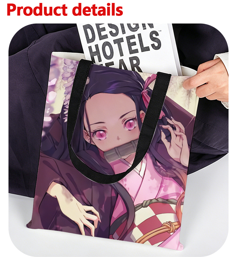 Bolsa Feminina Demon Slayer Ka - Canvas Tote Bag avaliação e preço