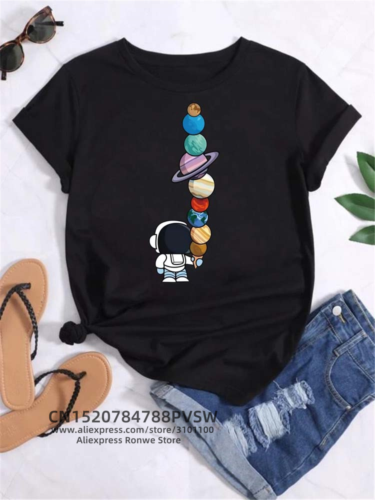 Mulheres engraçado lua espaço  - Women'S Fashion From The 90S avaliação e preço