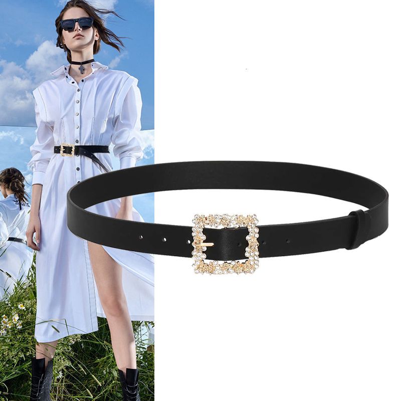 Cinto de fivela de strass esti - Women'S Fashion Trends Fall 2025 avaliação e preço