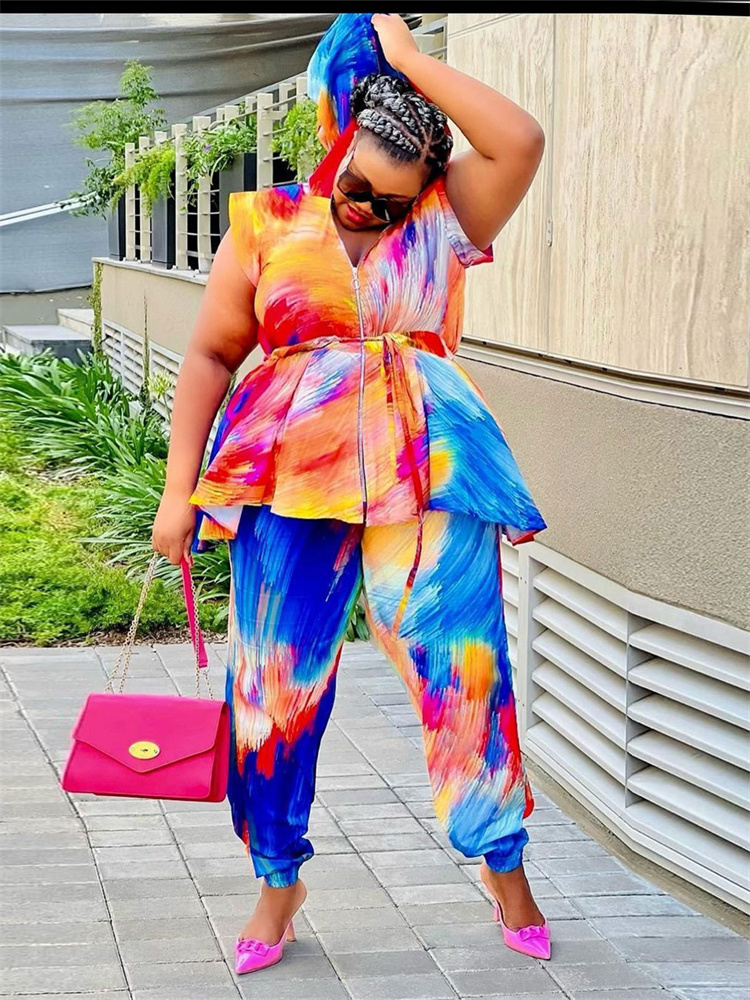 Wmstar-conjunto de correspondê - Tie Dye Two Piece avaliação e preço