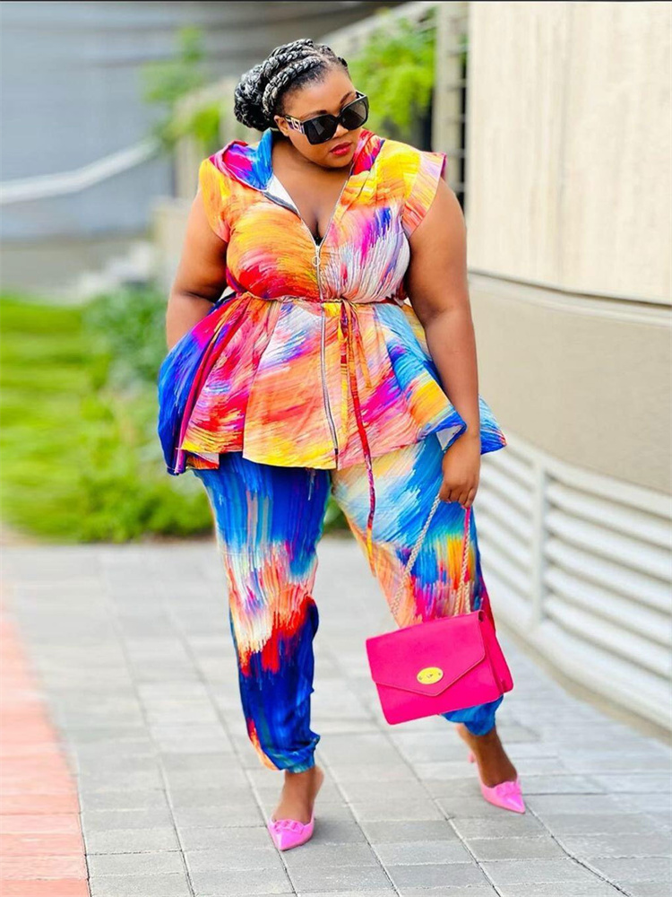 Wmstar-conjunto de correspondê - Tie Dye Two Piece avaliação e preço