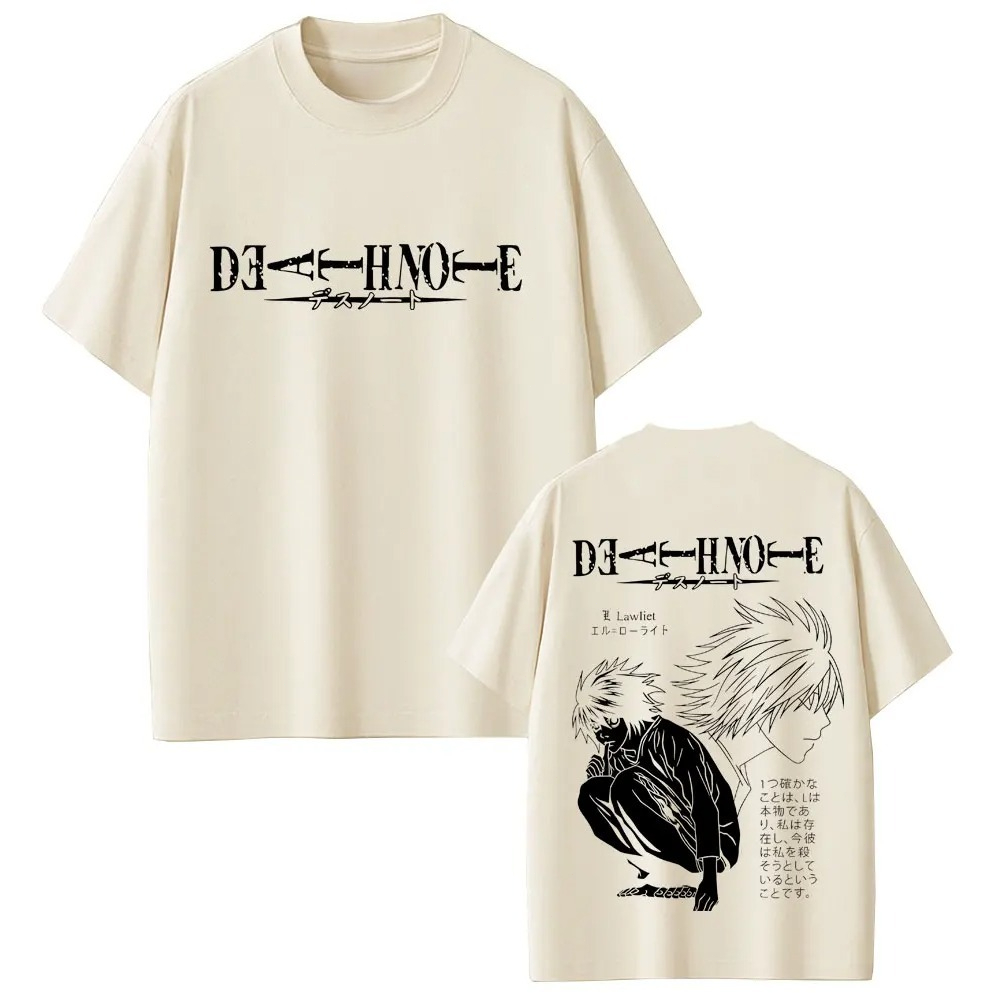 Camiseta Anime Death Note 2026 - Women'S Fashion From The 90S avaliação e preço