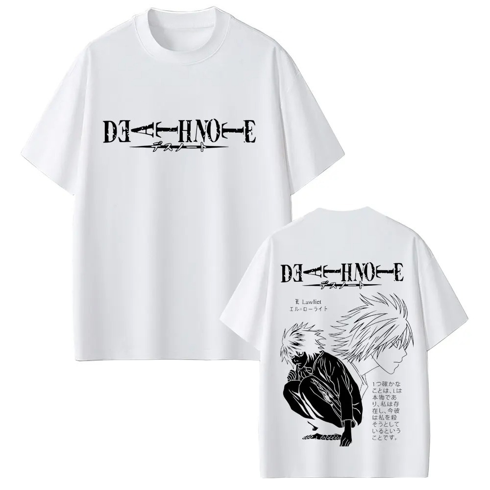 Camiseta Anime Death Note 2026 - Women'S Fashion From The 90S avaliação e preço