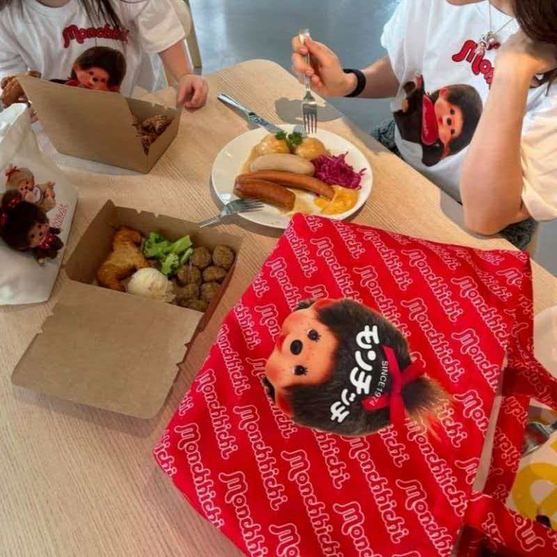 Bolsa de lona Monchichi com de - Canvas Tote Bag avaliação e preço