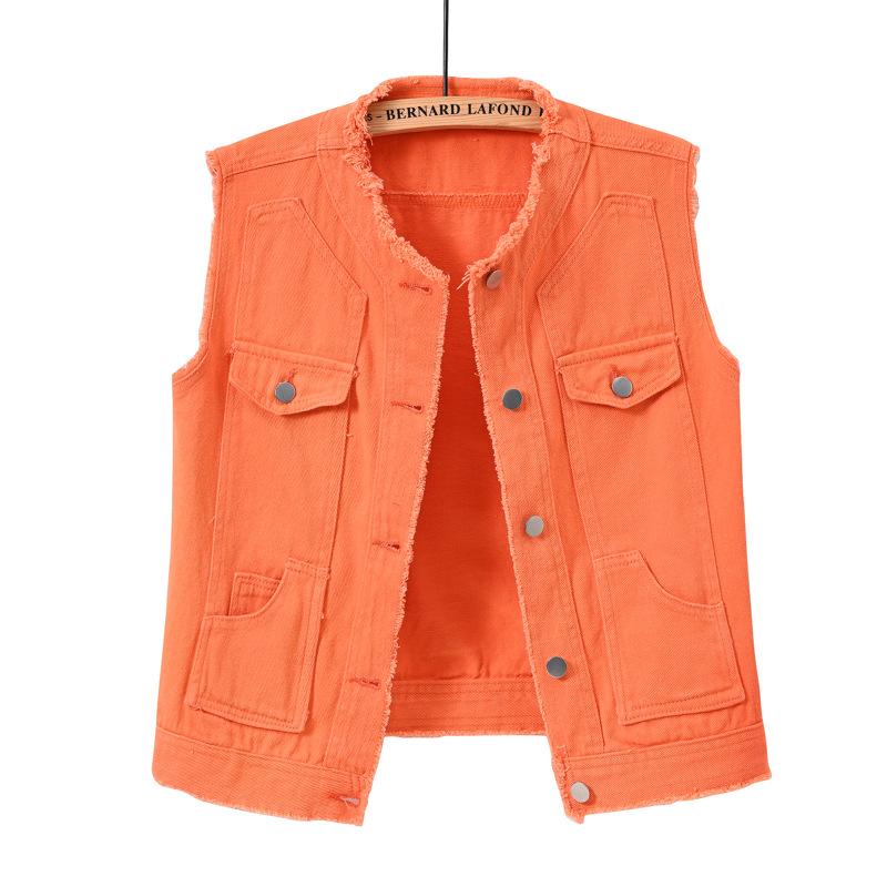 Colete Jeans Feminino Sem Mang - Women'S Fashion Vest Tops avaliação e preço