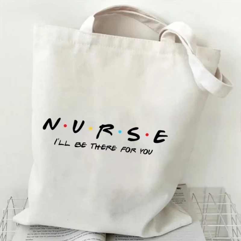 Bolsa de Lona para Enfermeiras - Canvas Tote Bag avaliação e preço