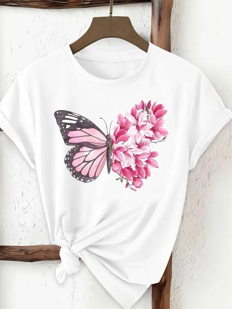 Camisetas Femininas Casuais co - Women'S Fashion From The 90S avaliação e preço