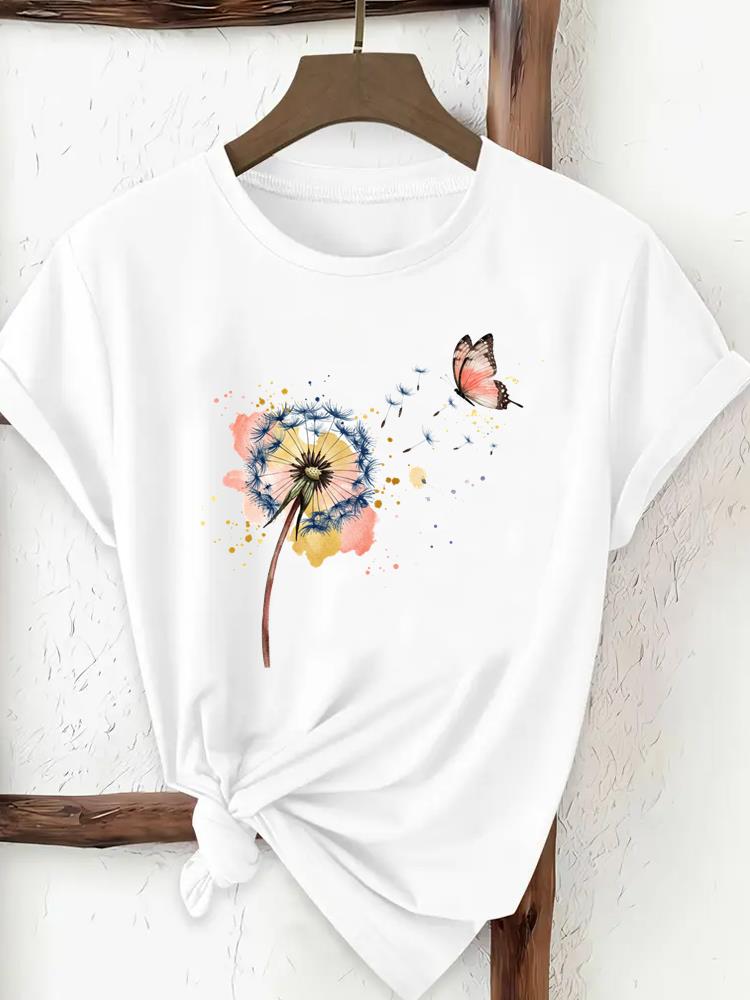 Camisetas Femininas Casuais co - Women'S Fashion From The 90S avaliação e preço
