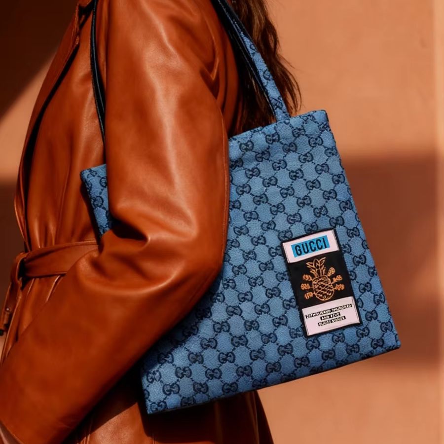 Bolsa GUCCI Feminina de Lona,  - Canvas Tote Bag avaliação e preço