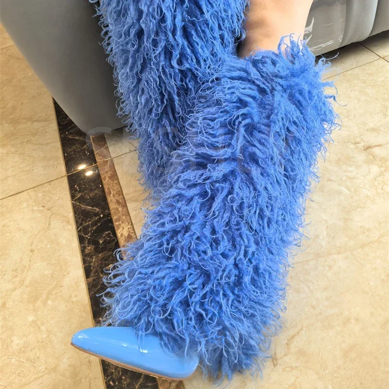 Botas altas de joelho de pelúc - Women'S Fashion Magazines avaliação e preço