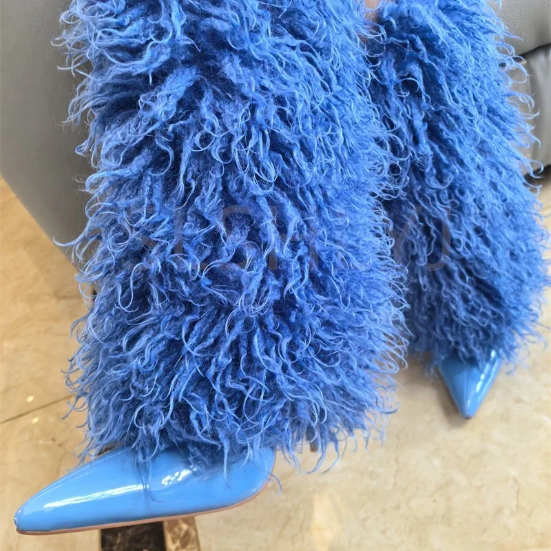 Botas altas de joelho de pelúc - Women'S Fashion Magazines avaliação e preço