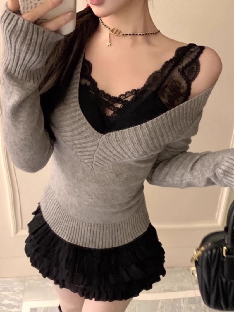 Camisola feminina gyaru com de - Women'S Fashion Trends Fall 2025 avaliação e preço
