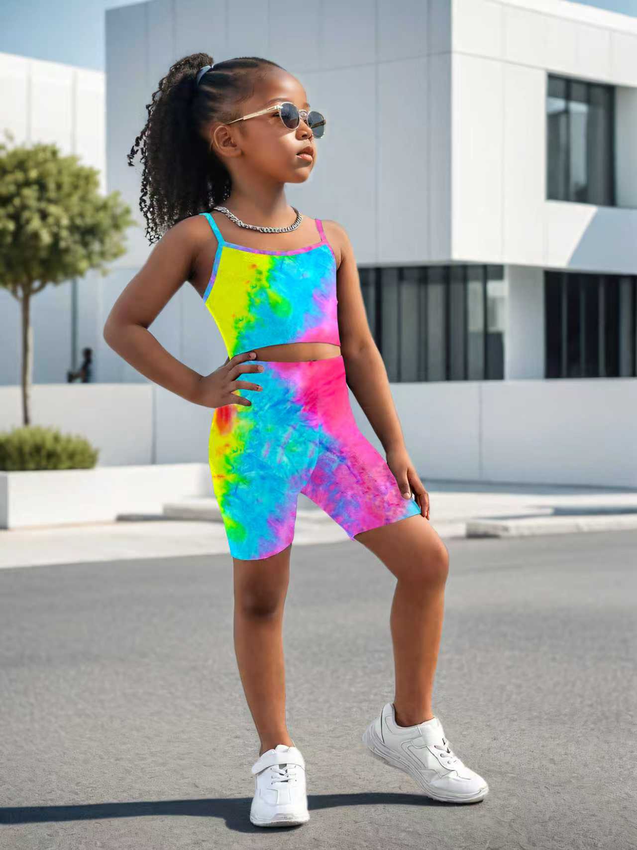 Conjunto Tie-Dye de Duas Peças - Tie Dye Two Piece avaliação e preço