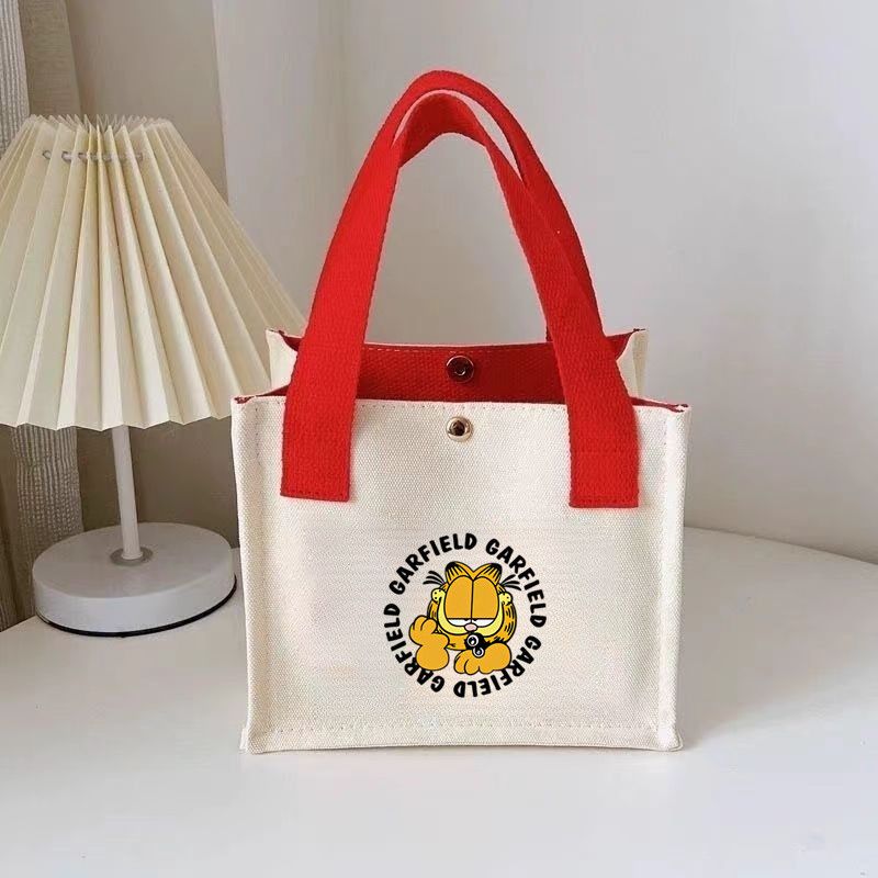 Bolsa de lona Garfield, desenh - Canvas Tote Bag avaliação e preço