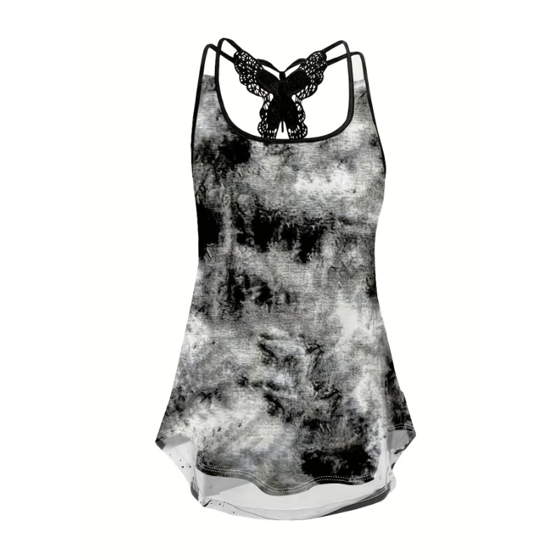 Plus size 1xl-5xl impressão re - Women'S Fashion Vest Tops avaliação e preço