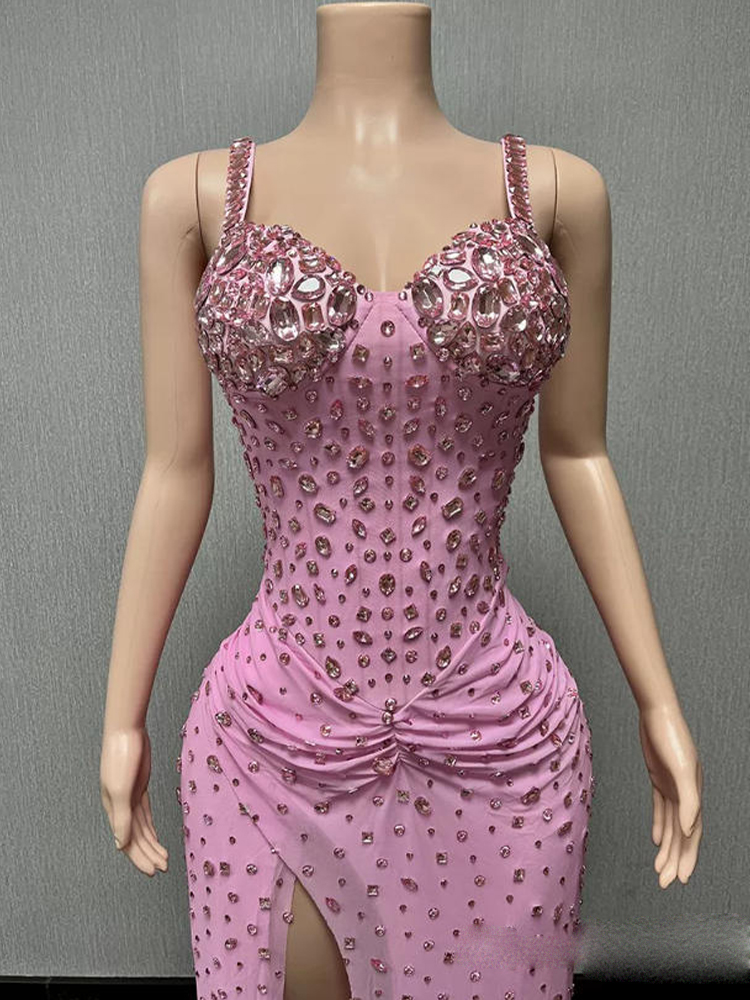 Vestido Feminino Sexy com Fend - Women'S Fashion Dresses Images avaliação e preço