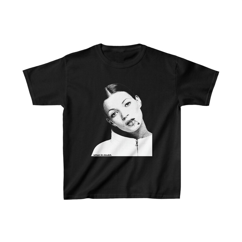 Camiseta Gráfica Kate Moss par - Women'S Fashion From The 90S avaliação e preço