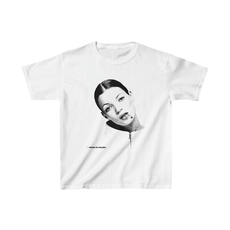 Camiseta Gráfica Kate Moss par - Women'S Fashion From The 90S avaliação e preço