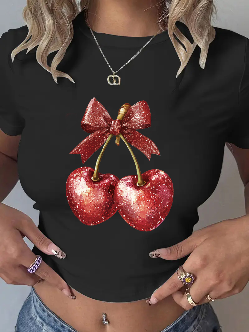 Camiseta Feminina Cropped Esti - Women'S Fashion From The 90S avaliação e preço