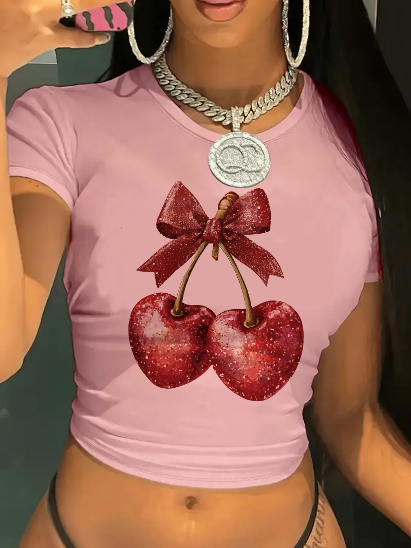 Camiseta Feminina Cropped Esti - Women'S Fashion From The 90S avaliação e preço