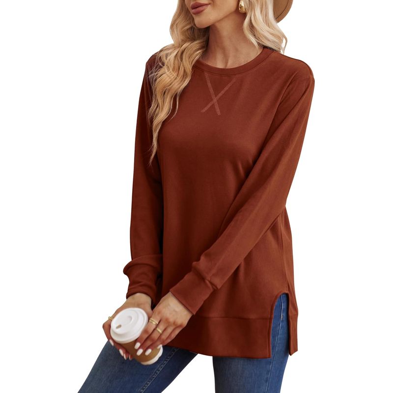Moletom Feminino com Fenda Lat - Women'S Fashion Trends Fall 2025 avaliação e preço
