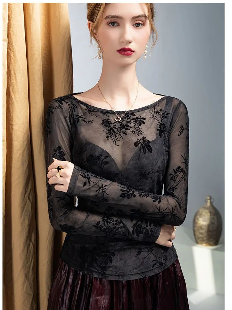 Top feminino com estampa floca - Women'S Fashion Trends Fall 2025 avaliação e preço