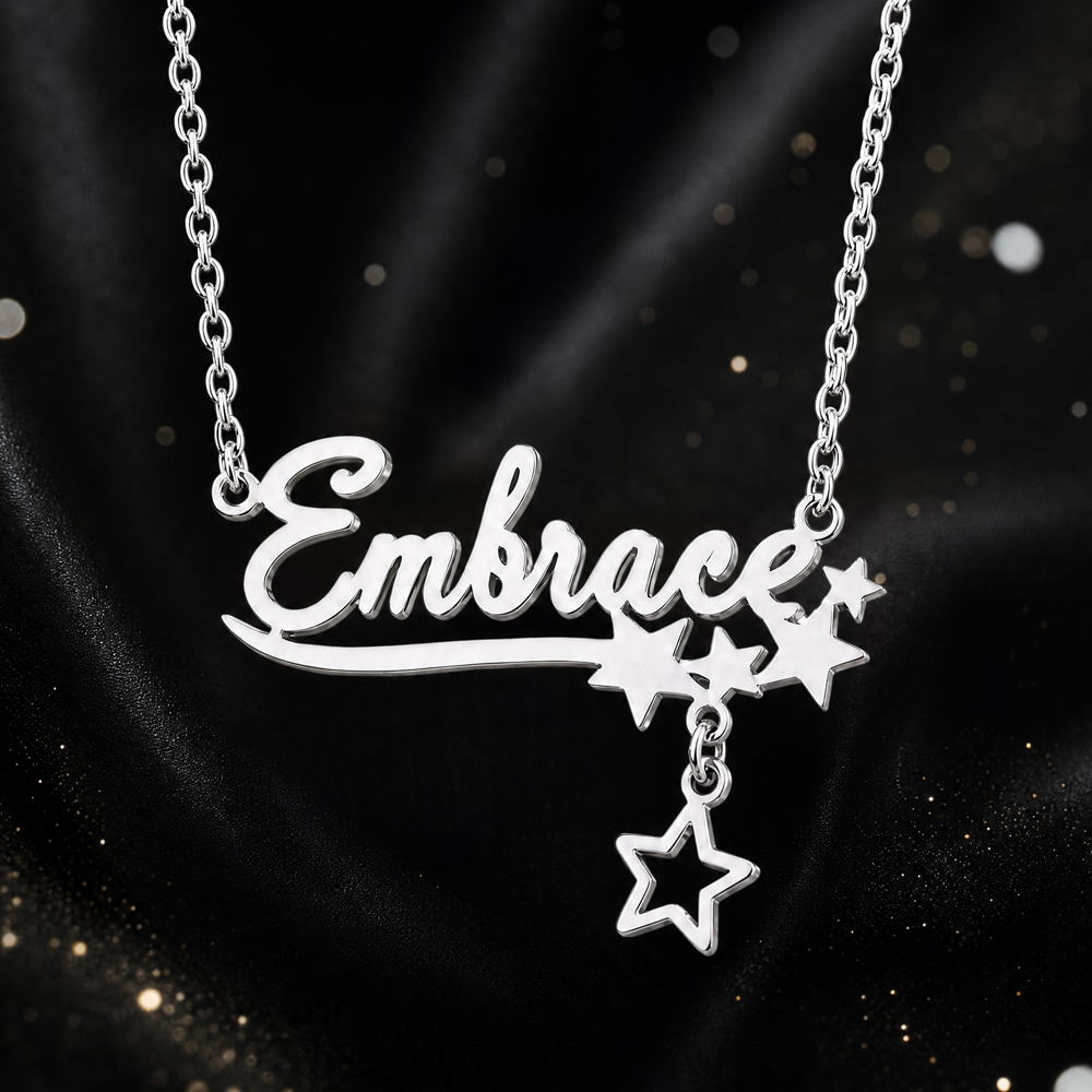 Colar com nome de borboleta pe - Women Fashion Names avaliação e preço