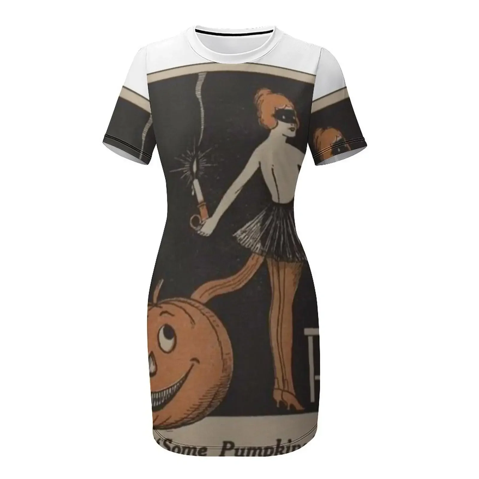 Vestido de manga curta com est - Women'S Fashion Magazines avaliação e preço
